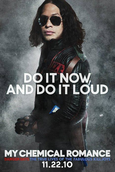 Promotional Poster For Danger Days The True Lives Of The Fabulous Killjoys Ray Toro My