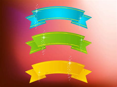 Sparkling Banners Vector Art And Graphics