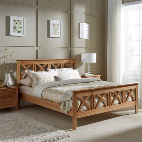 Maiden Oak Bed Frame By Serene