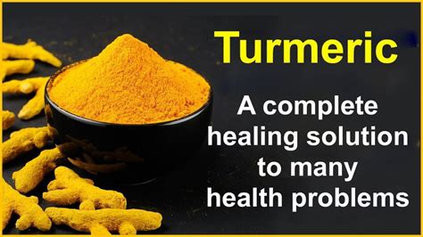 Turmeric A Complete Healing Solution To Many Health Problems Hakeem