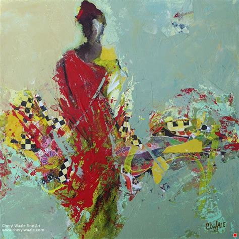 She Matters By Cheryl Waale Mixed Medium 12 X 12 X 15 Abstract