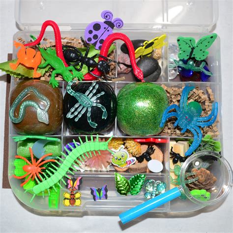 Creepy Crawlers Play Dough Kit Creepy Crawlers Busy Box - Etsy
