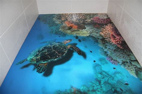 3d floor art on alibaba.com may have realistic, abstract, or impressionist art painted on them. 5 Steps to install 3D flooring in your bathroom