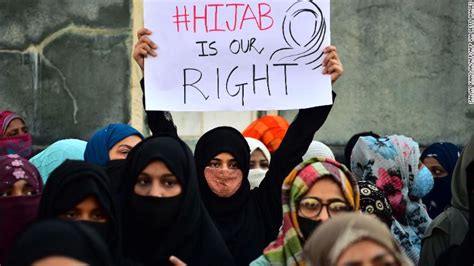 Karnataka Hijab Row Protests Spread In India As Girls Refuse To Be