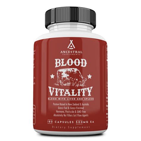 Buy Ancestral Supplements Blood Vitality W Blood Liver Spleen