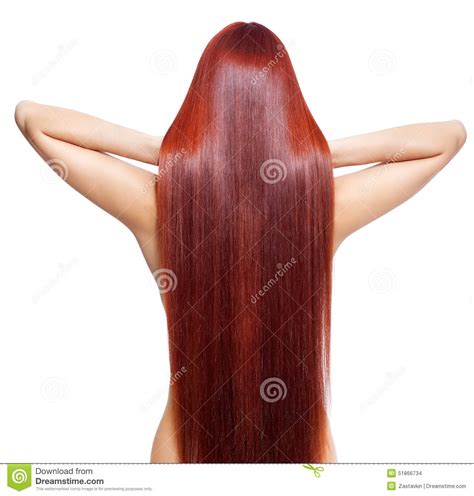 Nude Long Red Hair