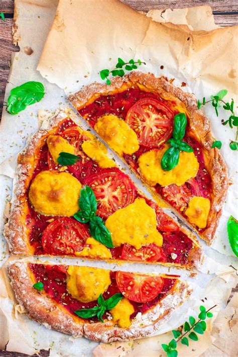 Easy Vegan Margherita Pizza Written By Vegan Recipe Easy Vegan