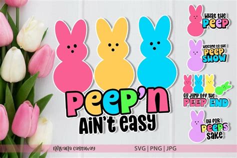 Greet Your Loved Ones With A Peeps Themed Craft For Easter