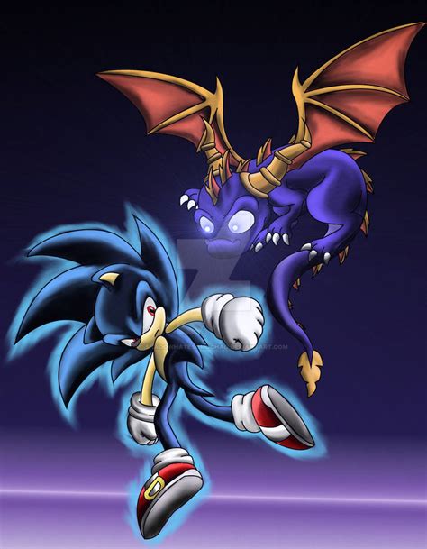 Dark Super Sonic Vs Dark Spyro By Shadowhatesomochao On Deviantart