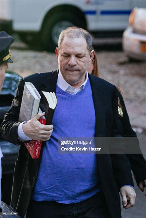 harvey weinstein turns himself in to the new york police department s news photo getty images
