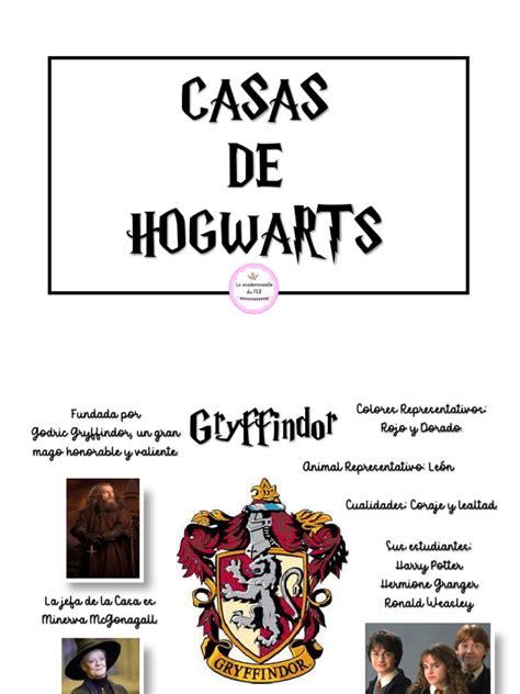 casa de hogwarts pdf