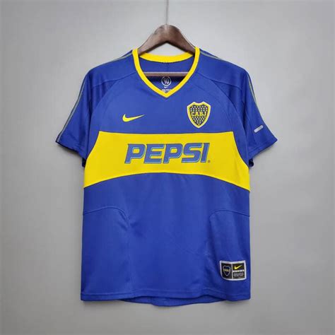 Camiseta Local Retro Boca Juniors 200304 Trizop