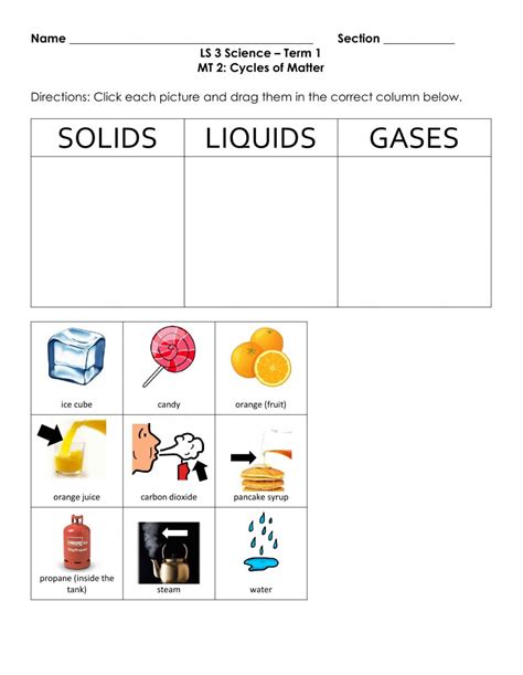 Classifying Matter Worksheet With Answers - Worksheet Classification Of ...