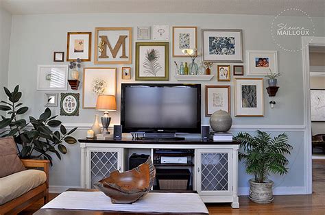 How To Decorate Wall Above Tv Stand Wall Design Ideas