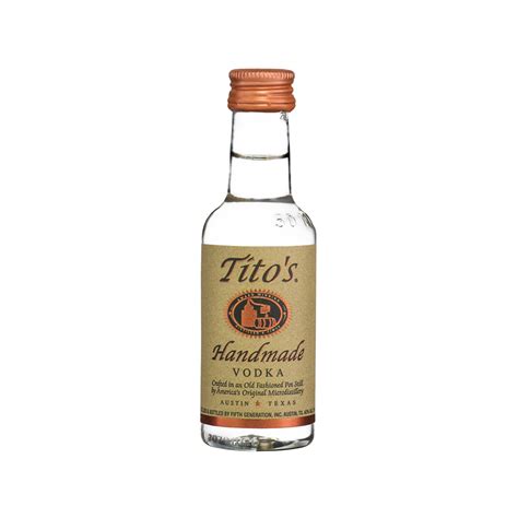 tito s handmade vodka 50ml 10pk maya enterprises