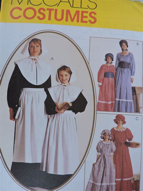 Check spelling or type a new query. Colonial Puritan Prairie Dress Historic McCall's 2337 ...