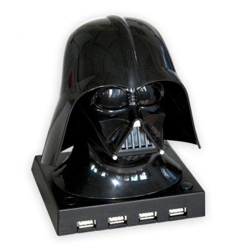 Darth Vader Bust 4 Port Usb Hub Star Wars Merchandise