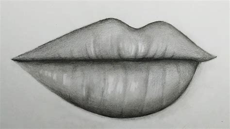 How To Draw Easy And Simple Realistic Lips For Beginners