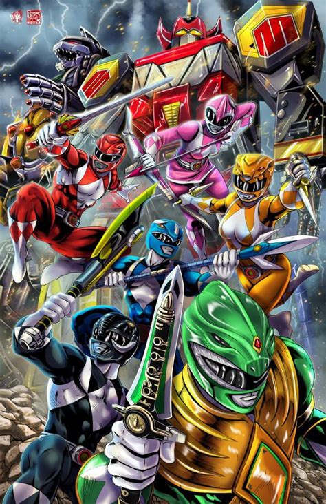 Power Rangers 2017 By Tyrinecarver Arte De Historietas Dibujos
