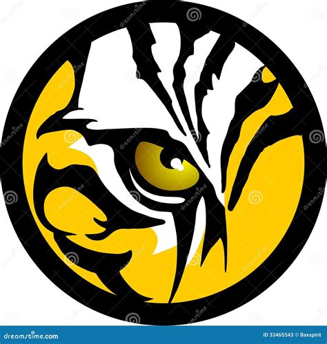 Tiger Eye Illustration De Vecteur Illustration Du Oeil 33465543