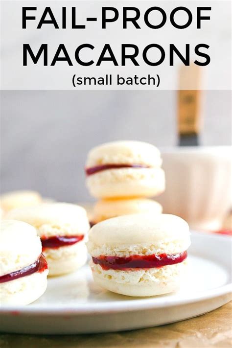 No Fail French Macarons Desserts Macaroon Recipes Easy Macaroons Recipe