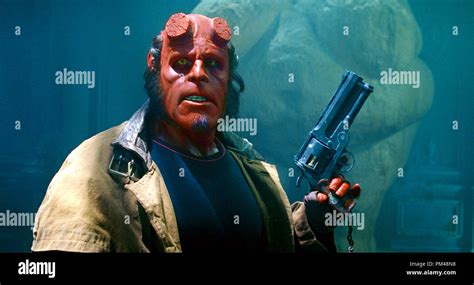 Hellboy Ii The Golden Army Ron Perlman Stock Photo Alamy