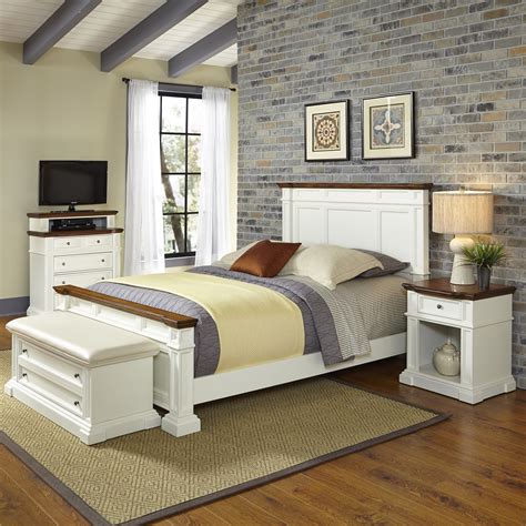 Home Styles Americana Panel 4 Piece Bedroom Set Wayfair
