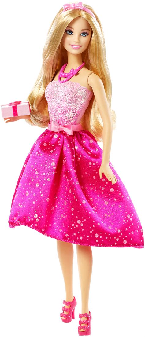 Buy Barbie Happy Birthday Doll Amazon Exclusive Pink Online At
