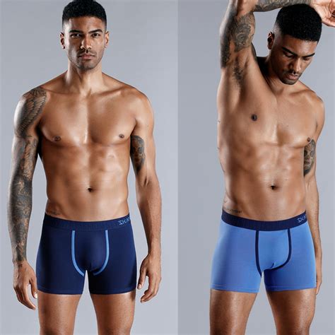 Skarr Underwear Mens Underware Underpants Men Boxers Cotton Boxershort Sexy Man Boxer Shorts