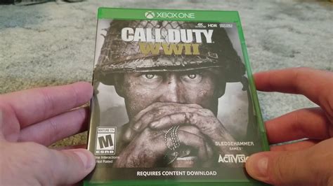 Call Of Duty Ww2 Xbox One Unboxing Youtube