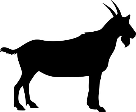 Svg Animal Goat View Standing Free Svg Image And Icon Svg Silh