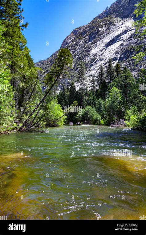 The South Fork Of The Kings River Flows Through Paradise Valley In
