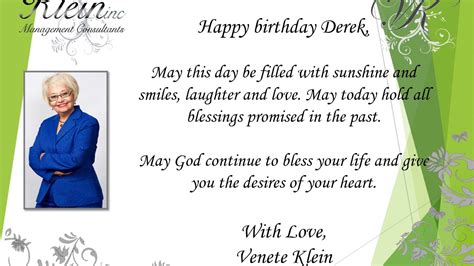 Happy Birthday Derek Youtube