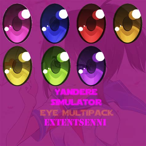 Yandere Simulator Eye Multipack By Extentsenni On Deviantart