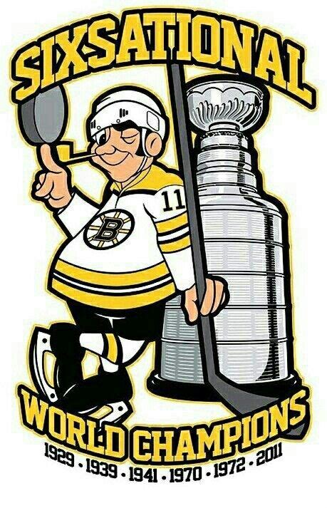 Boston Bruins 6x Stanley Cup Champions Boston Bruins Bruins Hockey
