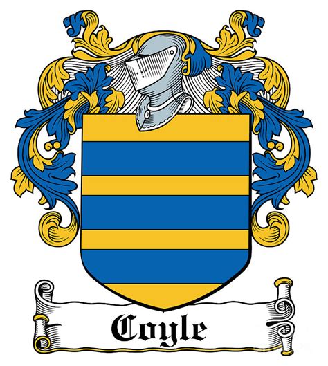 Coyle Coat Of Arms Irish Digital Art By Heraldry Fine Art America