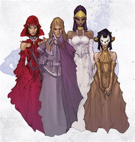 Curse Of Strahd 5etools Esther And The 3 Brides Character Design