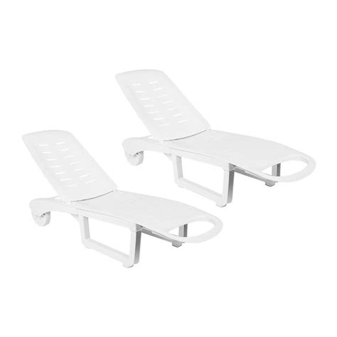 Choose from contactless same day delivery, drive up and more. Shop Compamia Sundance Pool 2-Count White Resin Patio ...