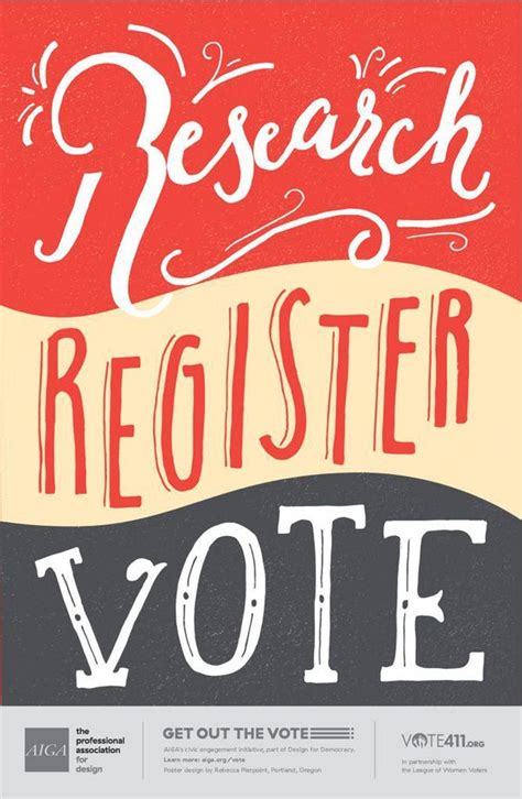 Aigas Get Out The Vote Campaign Features Free Downloadable Posters