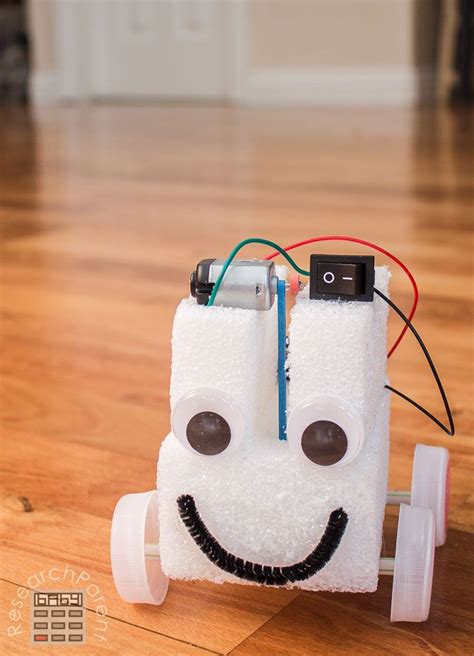 Simple Homemade Robot Car Homemade Robot Robot Craft Robots For Kids