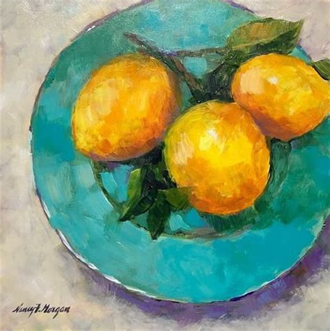 Lemon Painting Fruit Painting Daily Painting Painting Still Life