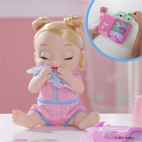 Baby Alive Lulu Achoo Doll 12 Inch Interactive Doctor Play Toy Lights