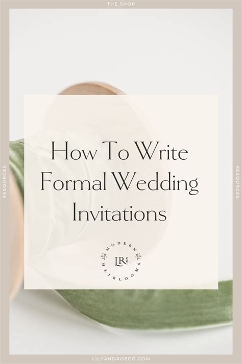 Maybe you would like to learn more about one of these? Formal Wedding Invitation Wording: Examples & Pro Tips ...