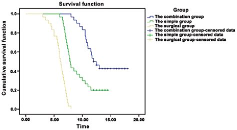 Kaplan Meier Km Method For Survival Time Download Scientific Diagram