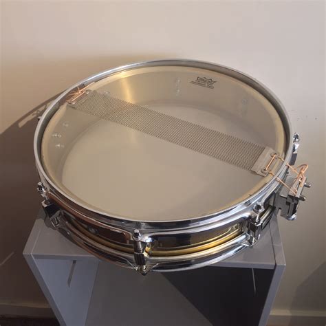 Pearl 13″ Brass Shell Piccolo Snare Drum Slam Jam Music