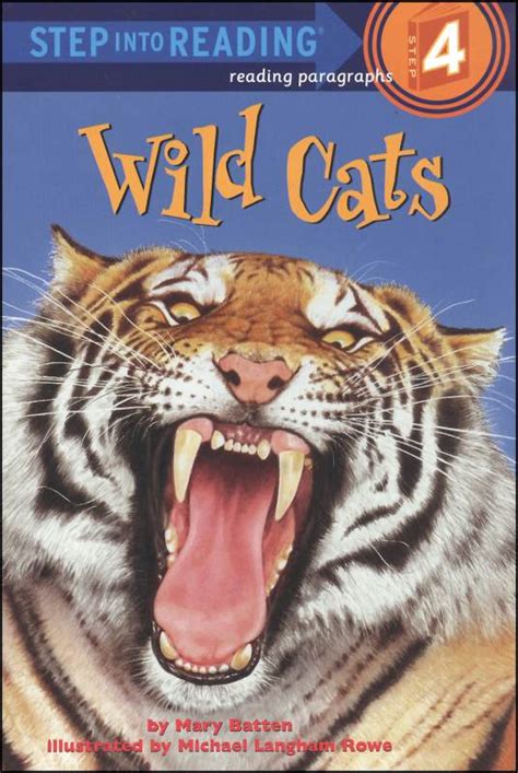 Wild Cats Step Into Reading Level 4 Random House 9780375825514