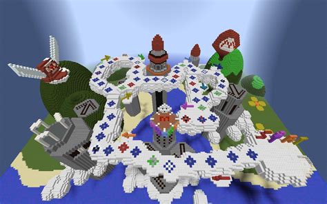 Mario Party Mario S Rainbow Castle Map Minecraft Map