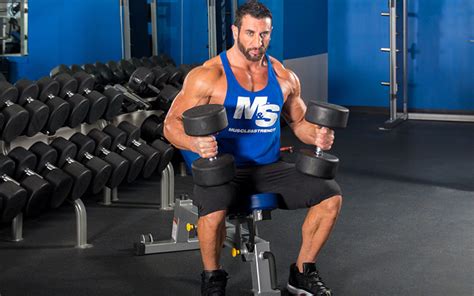 Intense Superset Chest And Biceps Workout With Joe Donnelly