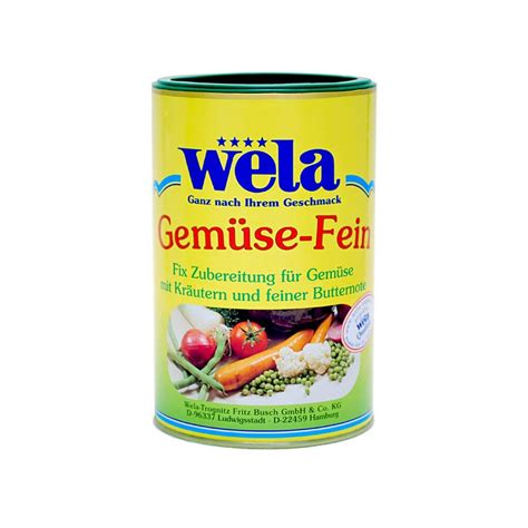 Gemüse Fein 72 X 125g Von Wela Kaufen Suppenhandel