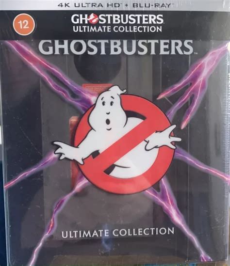 Ghostbusters Ultimate Collection Limited Edition 4k Uhd Bluray Set Eur